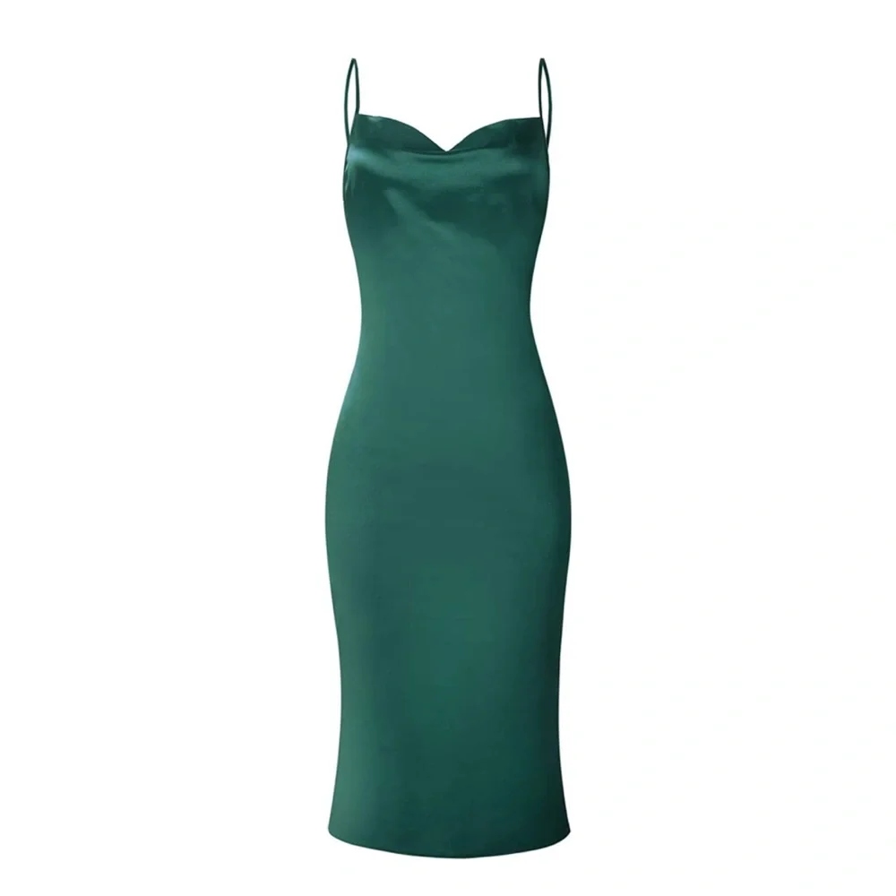 Women’s Satin Dress - Picture 1 of 3